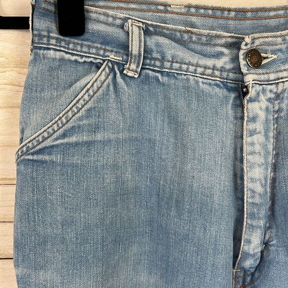 Vintage 80s The Jean Machine High Waisted Denim Jeans 15/16 Small 27 - Picture 2 of 14